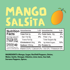 Nutrition Facts	
About 6 Servings per container	
Serving Size	2 TSP (33g)
CALORIES per serving	40
Amount per serving % Daily Value*
Total Fat 0g	0%
  Saturated Fat 0g	0%
  Trans Fat 0g            	
Cholesterol 0mg	0%
Sodium 105mg	5%
Total Carbohydrates 10g	3%
  Dietary Fiber Less than 1g	2%
  Total Sugars 8g                       	
     Includes 6g Added Sugars	13%
Protein 0g	
Vitamin D 0mcg  	0%
Calcium 0mg	0%
Iron 0mg	0%
Potassium 0mg	0%
*Percent Daily Values are based on a 2000 calorie diet.  