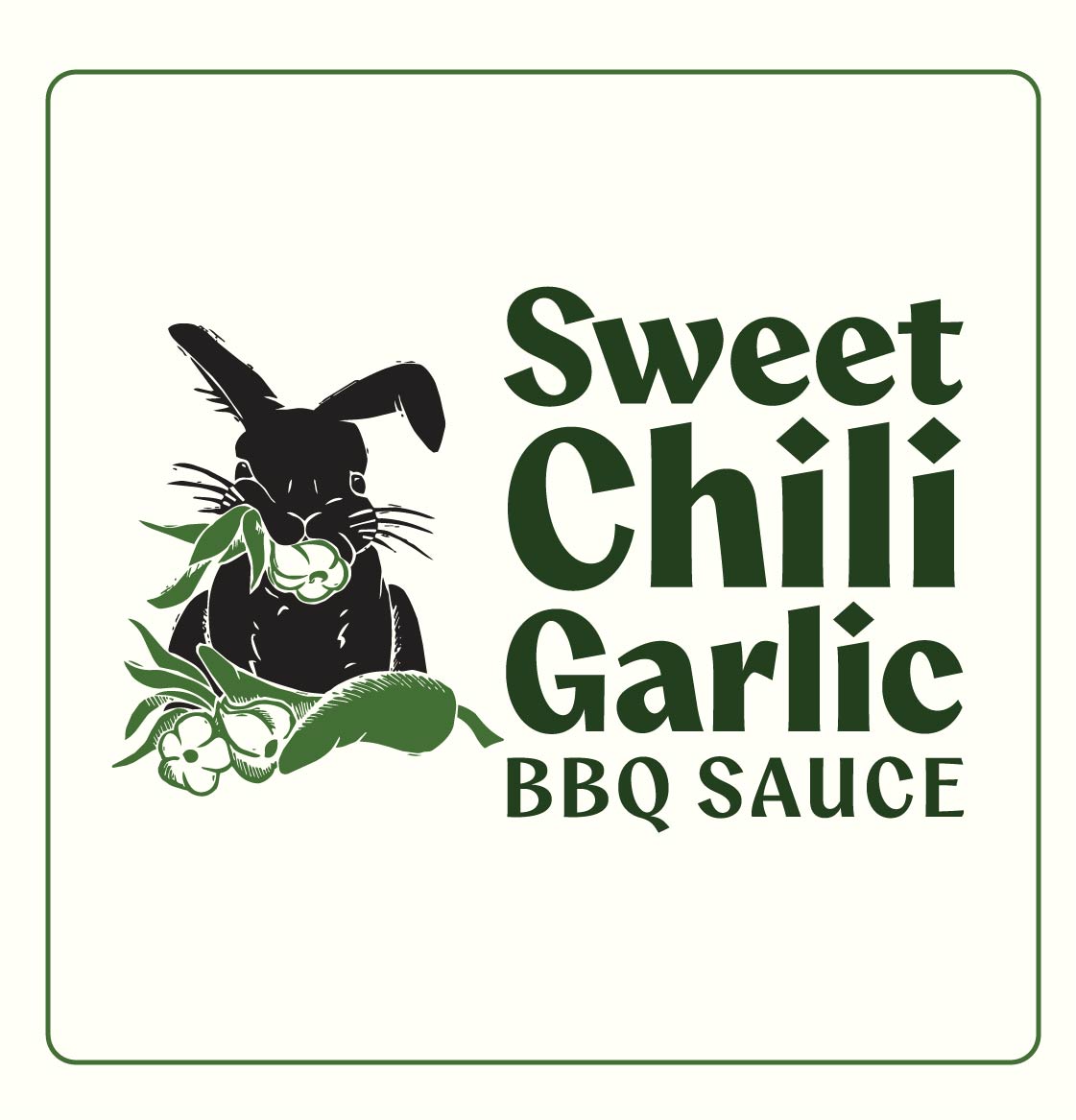 Sweet Chili Garlic BBQ Sauce 13oz - Bundle of 6
