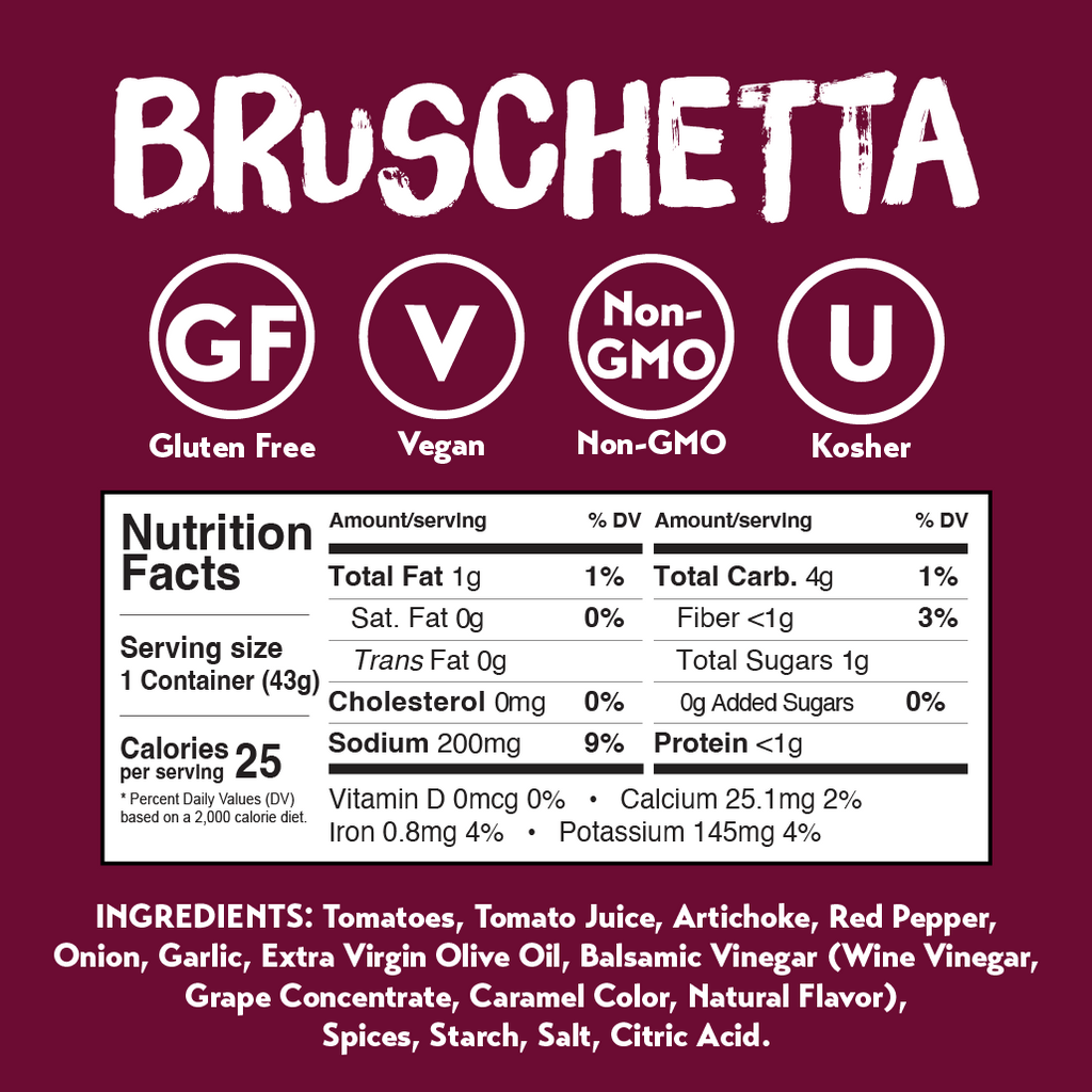 Bruschetta (Case of 32)