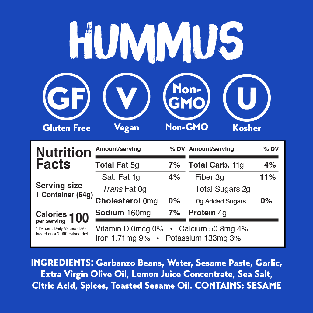 Traditional Hummus (Case of 24)