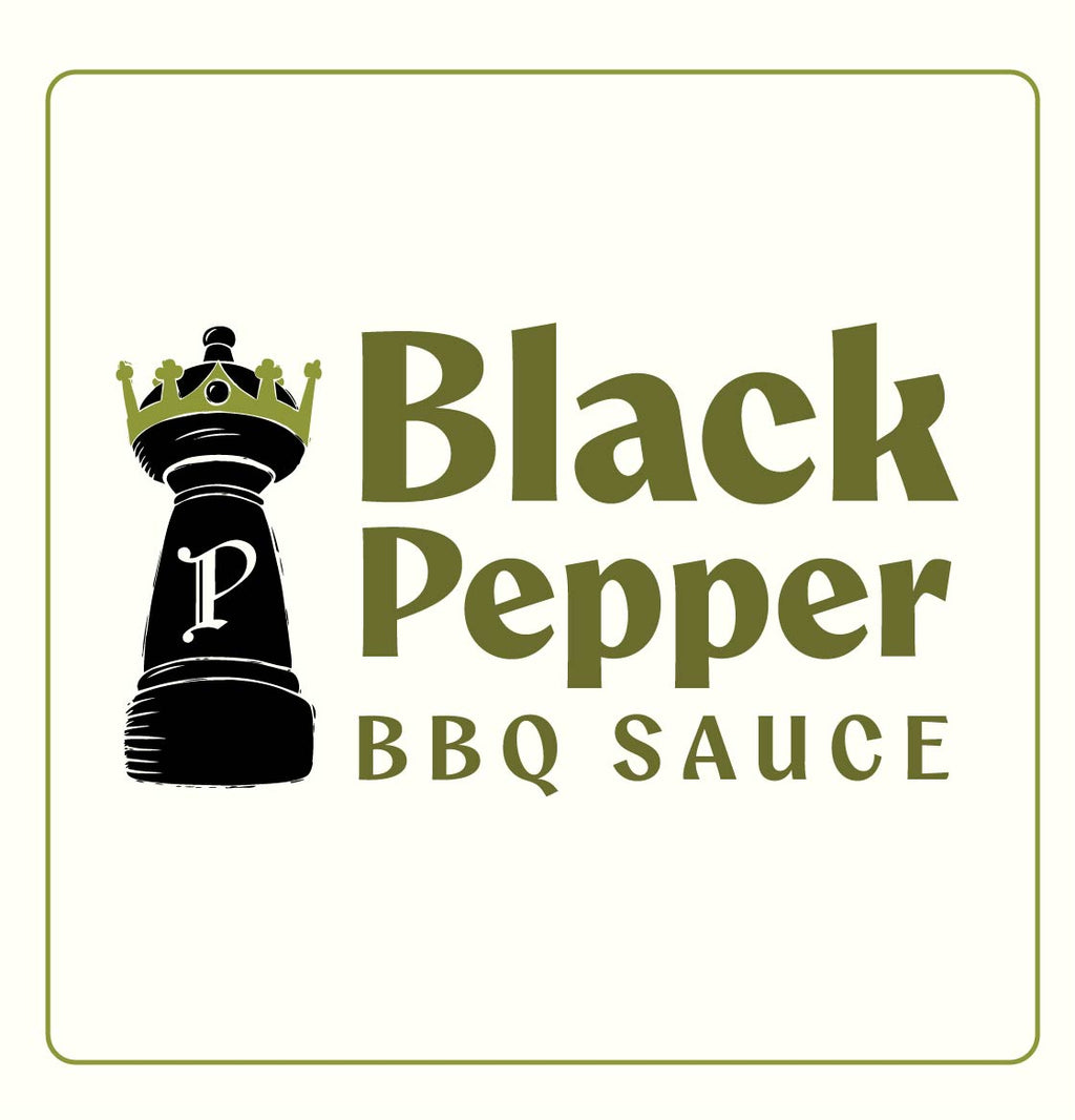 Black Pepper BBQ Sauce 11 oz - Bundle of 6