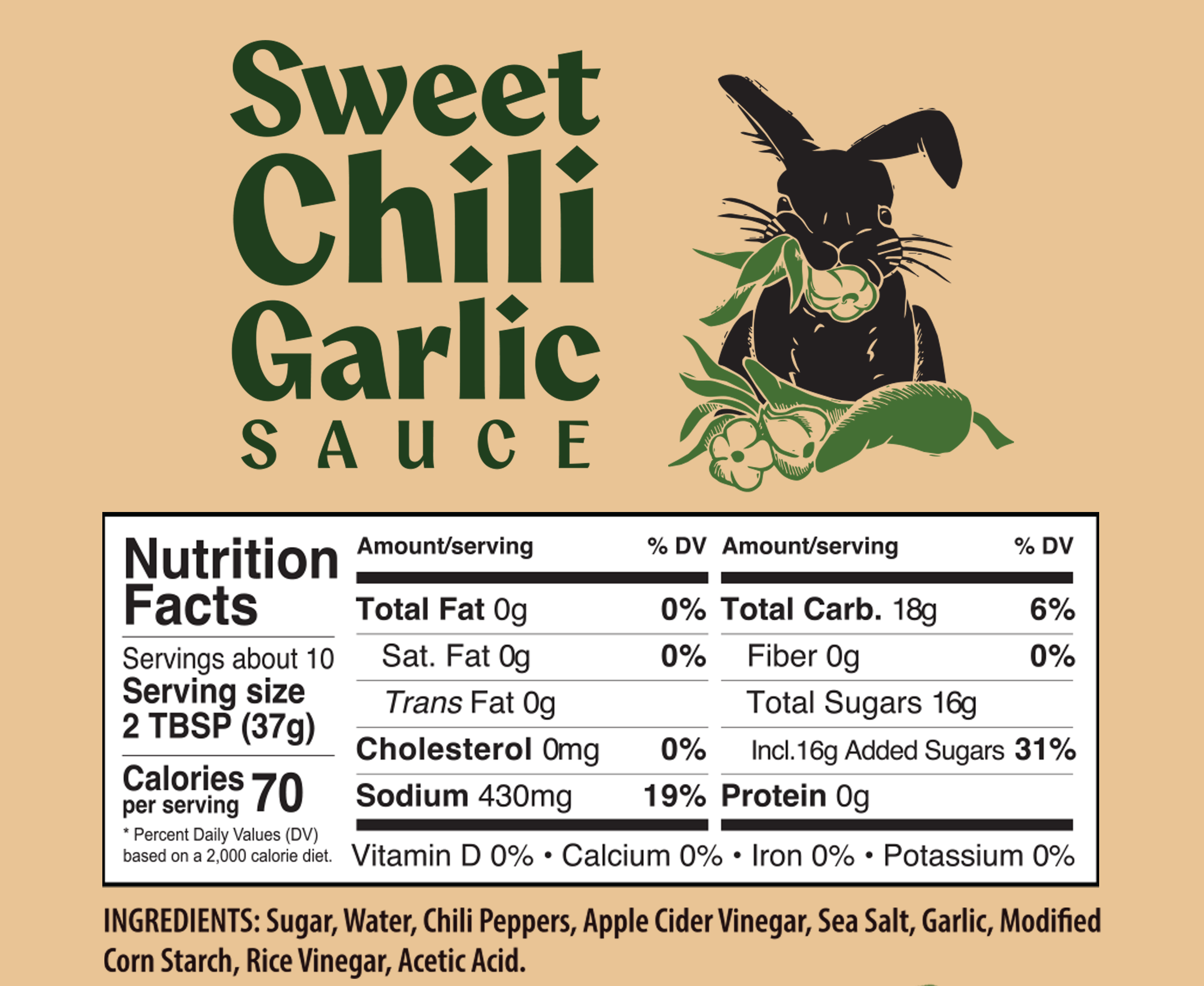 Sweet Chili Garlic BBQ Sauce 13oz - Bundle of 6